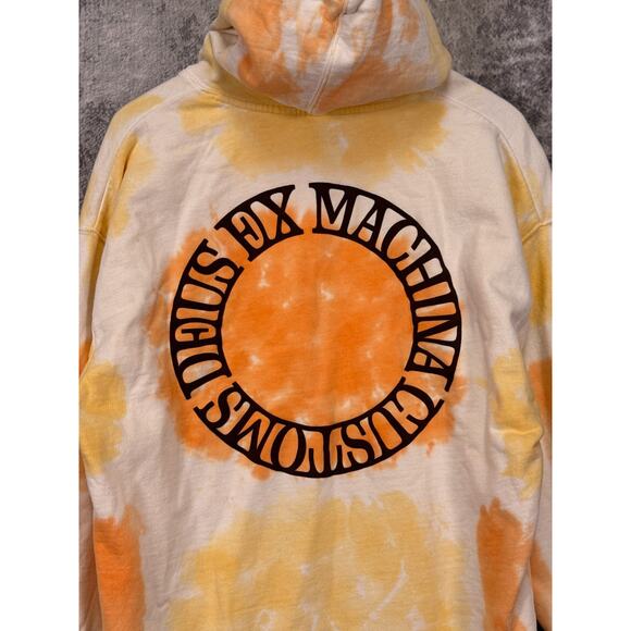 Deus Ex Machina Sweatshirt Small Mens Tie Dye Flex Pullover Hoodie - Picture 4 of 10